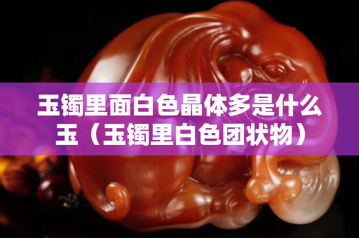 玉镯里面白色晶体多是什么玉（玉镯里白色团状物）