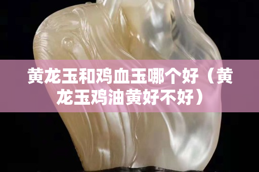 黄龙玉和鸡血玉哪个好（黄龙玉鸡油黄好不好）
