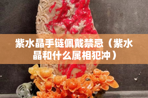 紫水晶手链佩戴禁忌（紫水晶和什么属相犯冲）