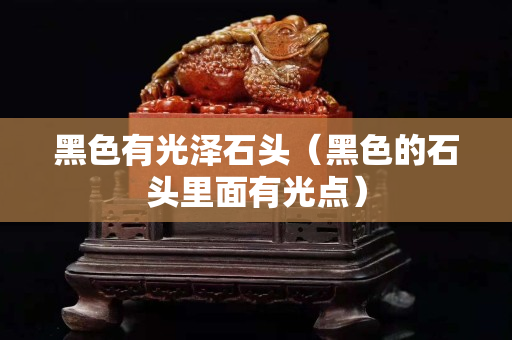黑色有光泽石头（黑色的石头里面有光点）