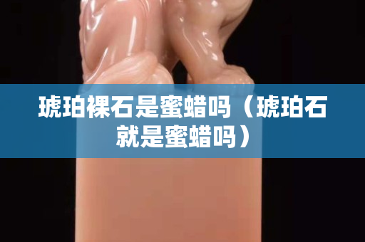 琥珀裸石是蜜蜡吗（琥珀石就是蜜蜡吗）