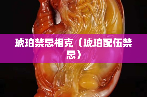 琥珀禁忌相克（琥珀配伍禁忌）