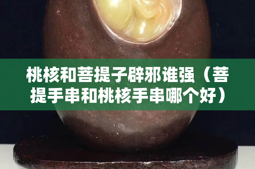 桃核和菩提子辟邪谁强（菩提手串和桃核手串哪个好）