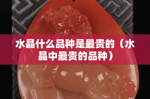 水晶什么品种是最贵的（水晶中最贵的品种）