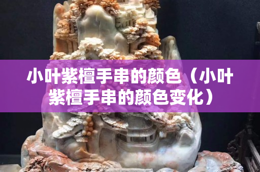 小叶紫檀手串的颜色（小叶紫檀手串的颜色变化）