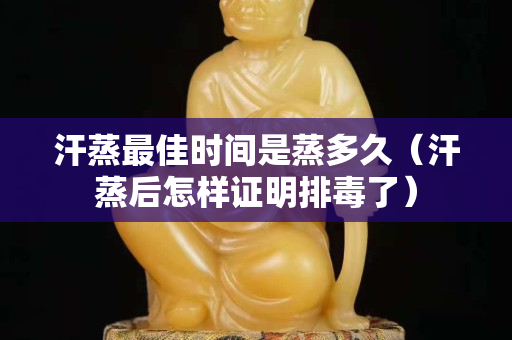 汗蒸最佳时间是蒸多久（汗蒸后怎样证明排毒了）