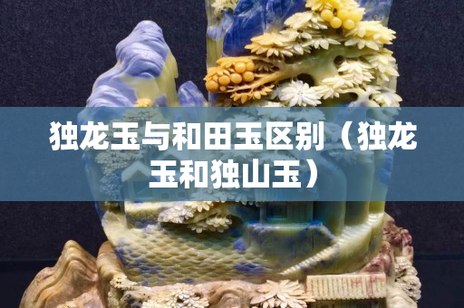 独龙玉与和田玉区别（独龙玉和独山玉）
