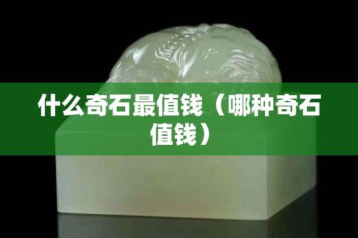什么奇石最值钱（哪种奇石值钱）