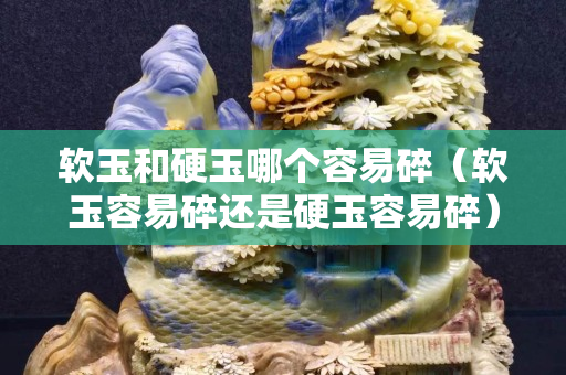 软玉和硬玉哪个容易碎（软玉容易碎还是硬玉容易碎）