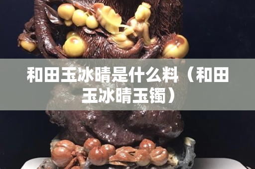 和田玉冰晴是什么料（和田玉冰晴玉镯）