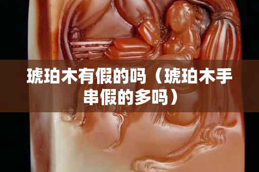 琥珀木有假的吗（琥珀木手串假的多吗）