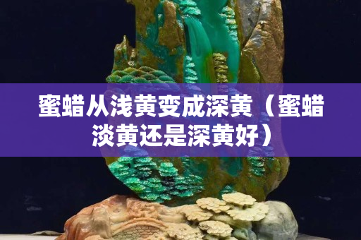 蜜蜡从浅黄变成深黄（蜜蜡淡黄还是深黄好）