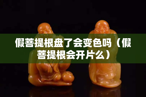 假菩提根盘了会变色吗（假菩提根会开片么）