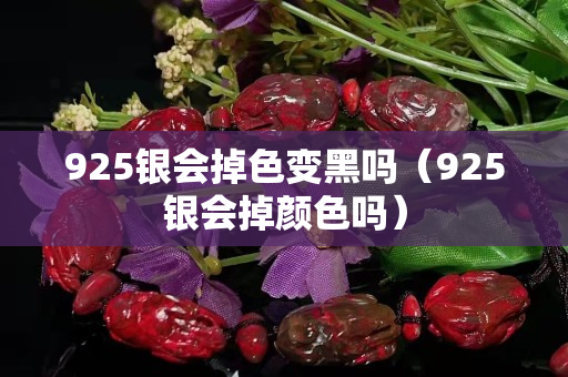925银会掉色变黑吗（925银会掉颜色吗）
