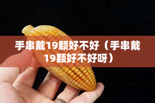 手串戴19颗好不好（手串戴19颗好不好呀）