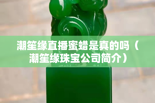 潮笙缘直播蜜蜡是真的吗（潮笙缘珠宝公司简介）