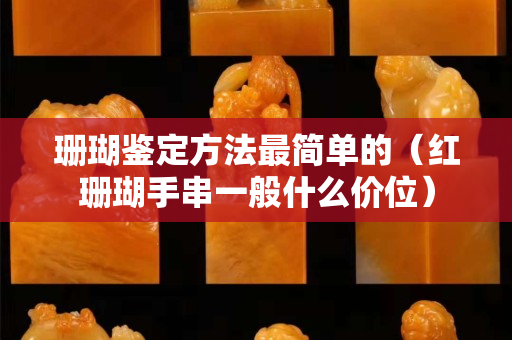 珊瑚鉴定方法最简单的（红珊瑚手串一般什么价位）