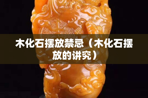 木化石摆放禁忌（木化石摆放的讲究）