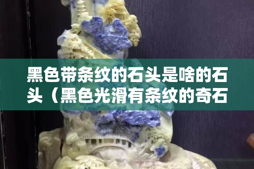 黑色带条纹的石头是啥的石头（黑色光滑有条纹的奇石）