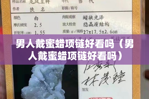 男人戴蜜蜡项链好看吗（男人戴蜜蜡项链好看吗）