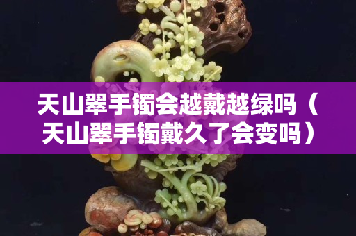 天山翠手镯会越戴越绿吗（天山翠手镯戴久了会变吗）
