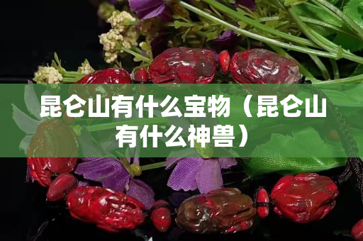 昆仑山有什么宝物（昆仑山有什么神兽）