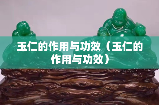玉仁的作用与功效（玉仁的作用与功效）