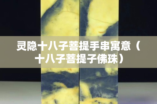 灵隐十八子菩提手串寓意（十八子菩提子佛珠）