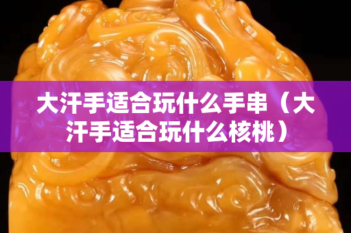 大汗手适合玩什么手串（大汗手适合玩什么核桃）