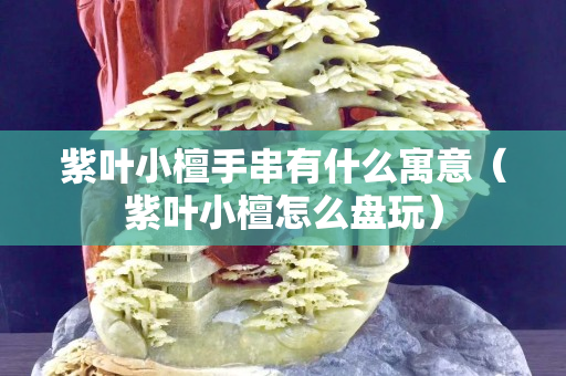 紫叶小檀手串有什么寓意（紫叶小檀怎么盘玩）