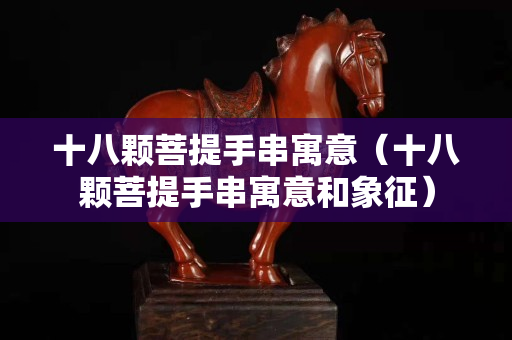 十八颗菩提手串寓意（十八颗菩提手串寓意和象征）