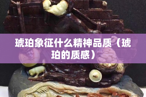 琥珀象征什么精神品质（琥珀的质感）