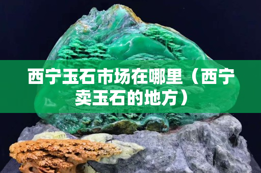 西宁玉石市场在哪里（西宁卖玉石的地方）