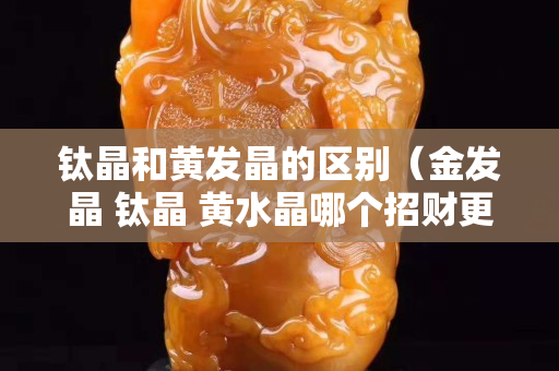 钛晶和黄发晶的区别（金发晶 钛晶 黄水晶哪个招财更好）