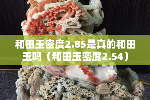 和田玉密度2.85是真的和田玉吗（和田玉密度2.54）