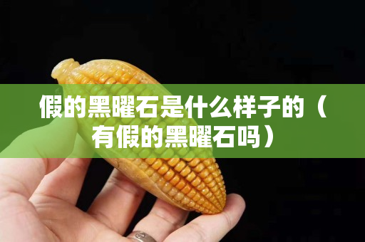 假的黑曜石是什么样子的（有假的黑曜石吗）
