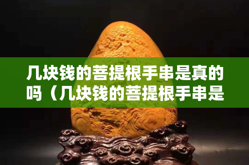 几块钱的菩提根手串是真的吗（几块钱的菩提根手串是真的吗能带吗）