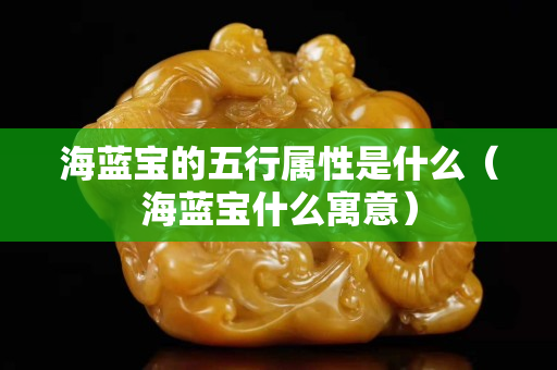 海蓝宝的五行属性是什么（海蓝宝什么寓意）