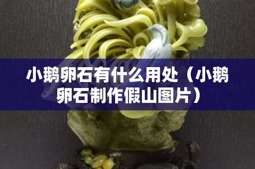 小鹅卵石有什么用处（小鹅卵石制作假山图片）