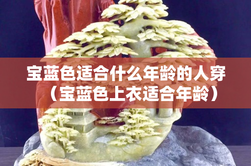 宝蓝色适合什么年龄的人穿（宝蓝色上衣适合年龄）