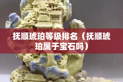 抚顺琥珀等级排名（抚顺琥珀属于宝石吗）