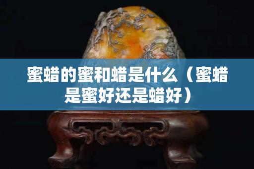 蜜蜡的蜜和蜡是什么（蜜蜡是蜜好还是蜡好）