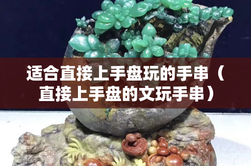 适合直接上手盘玩的手串（直接上手盘的文玩手串）