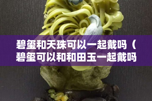 碧玺和天珠可以一起戴吗（碧玺可以和和田玉一起戴吗）