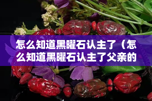 怎么知道黑曜石认主了（怎么知道黑曜石认主了父亲的）
