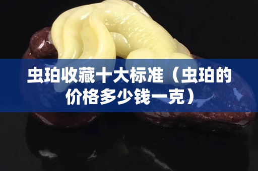 虫珀收藏十大标准（虫珀的价格多少钱一克）