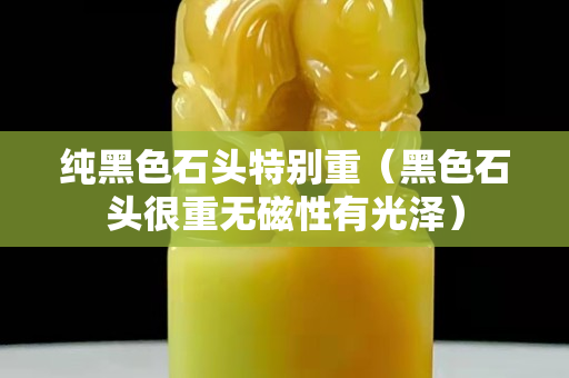 纯黑色石头特别重（黑色石头很重无磁性有光泽）