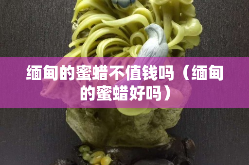 缅甸的蜜蜡不值钱吗（缅甸的蜜蜡好吗）