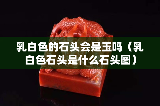 乳白色的石头会是玉吗（乳白色石头是什么石头图）