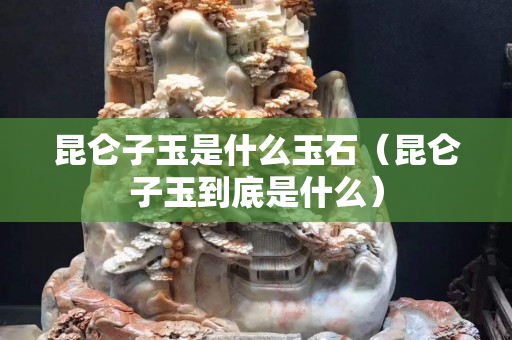 昆仑子玉是什么玉石（昆仑子玉到底是什么）